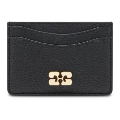 DAMES Ganni e Portemonnees Kaarthouder Korrelig Goud