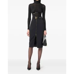 DAMES Elisabetta Franchi Rokken^e Rok met Rits aan de Voorkant