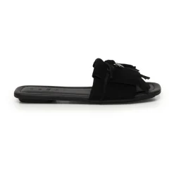 DAMES Hogan Slippers^e Sandalen met Franjes