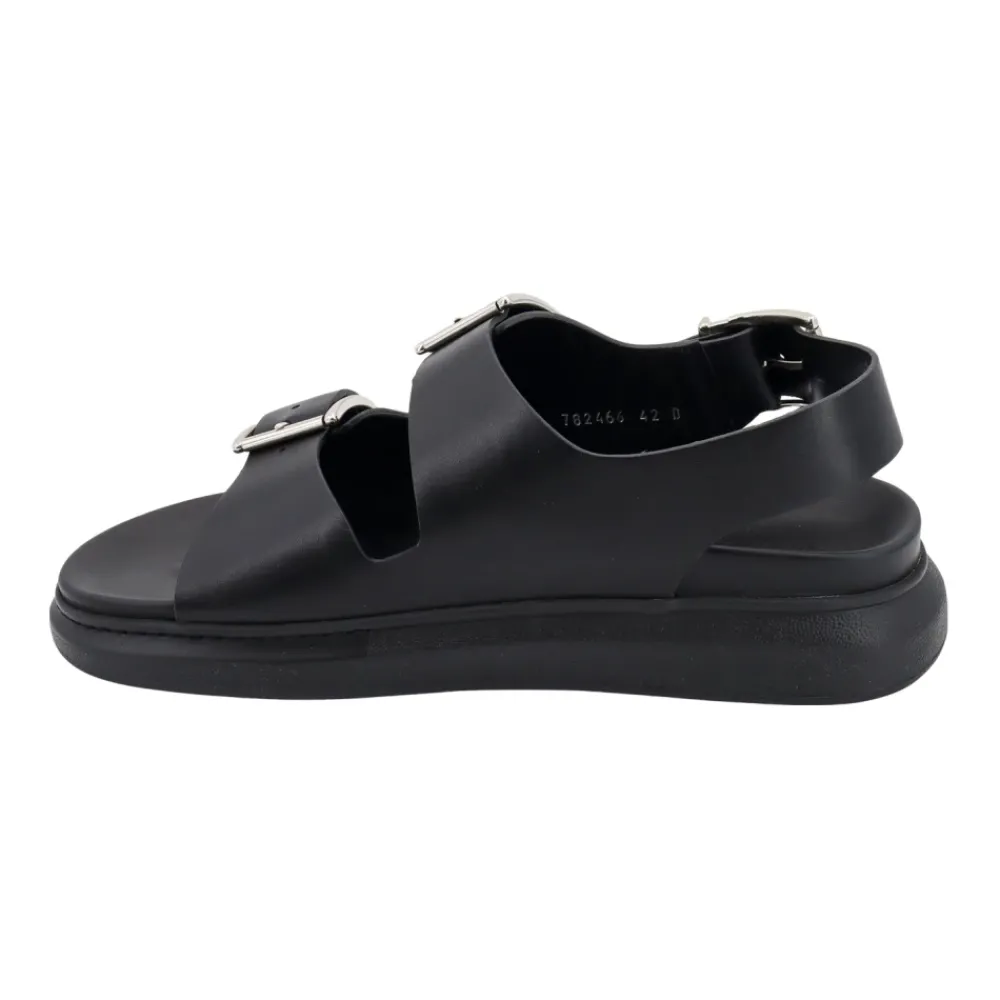 Heren Alexander McQueen e Sandalen met Verstelbare Gespen