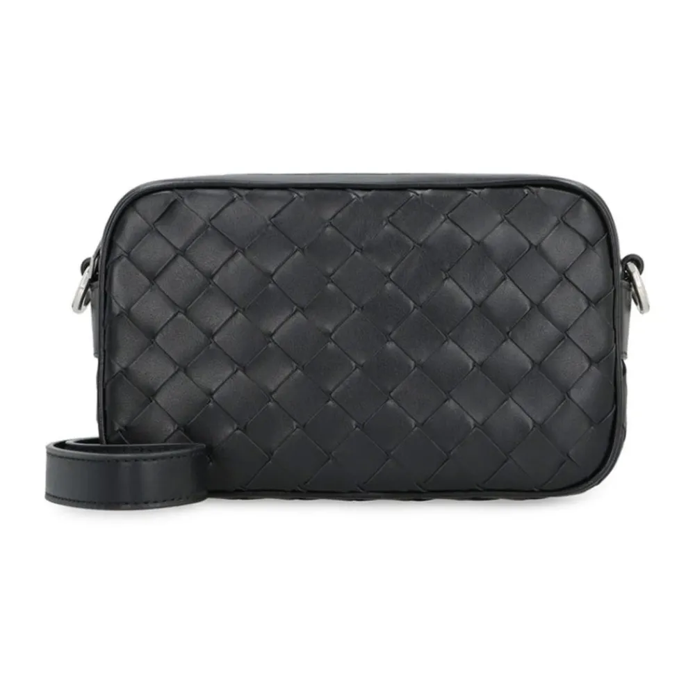 Heren Bottega Veneta e Schoudertas Mini Camera Stijl