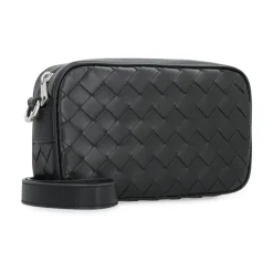 Heren Bottega Veneta e Schoudertas Mini Camera Stijl