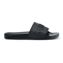 Heren Mallet London e Serif Slide Sandalen
