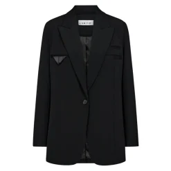 DAMES Haute L'Amitié Jassen^e Single Blazer met Brede Kraag