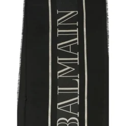 Balmain e Sjaal met Franjes en Logo