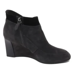 DAMES Tod's Sleehakken^Zwarte sleehak enkellaars schoen