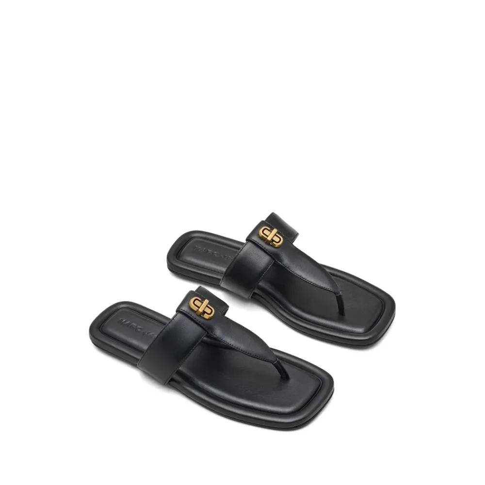 DAMES Marc Jacobs Slippers^e Slip-On Schoenen met Logozool