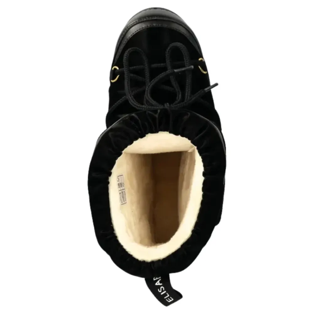 Elisabetta Franchi e Sneeuwlaarzen met Veters