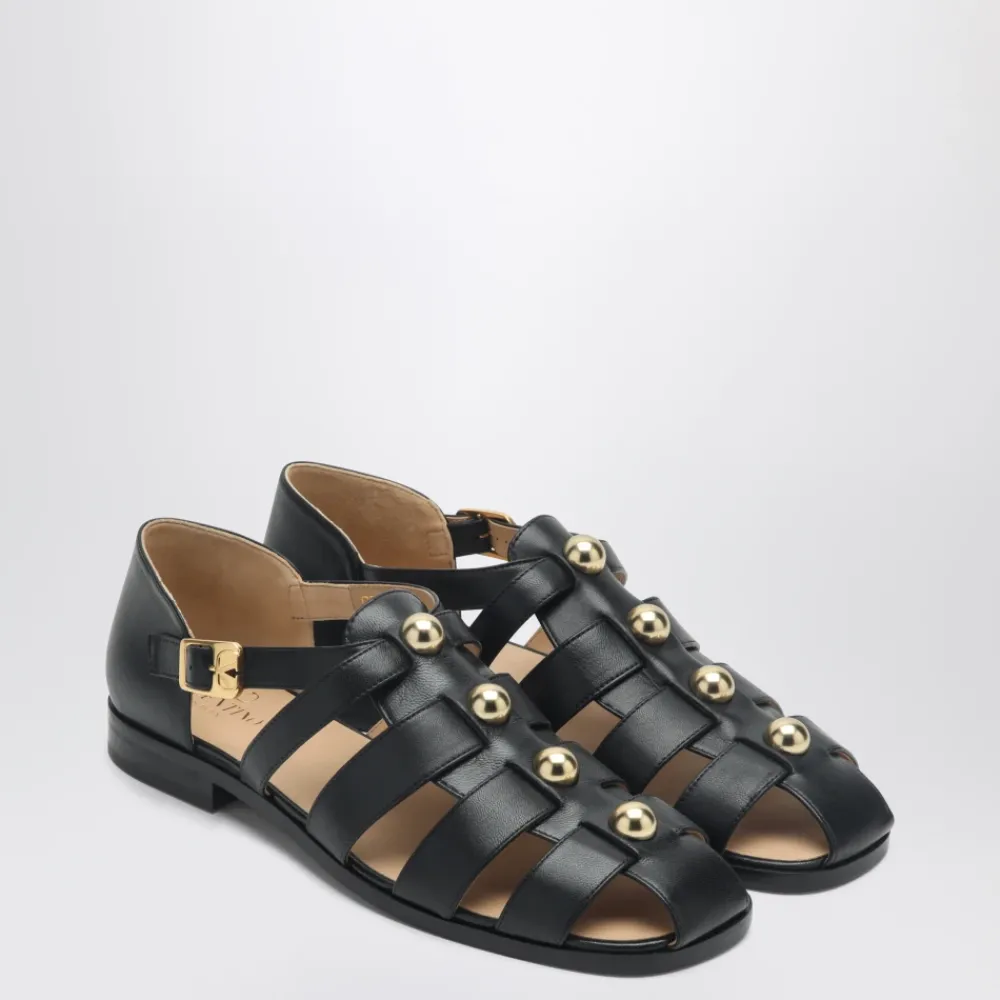 Heren Valentino Sandalen^e Studshield Lage Sandalen