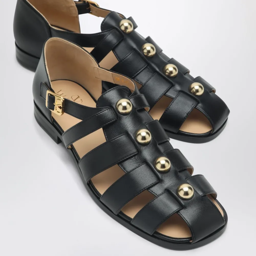 Heren Valentino Sandalen^e Studshield Lage Sandalen