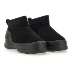 Heren Moon Boot e Suède Bontgevoerde Winterlaarzen