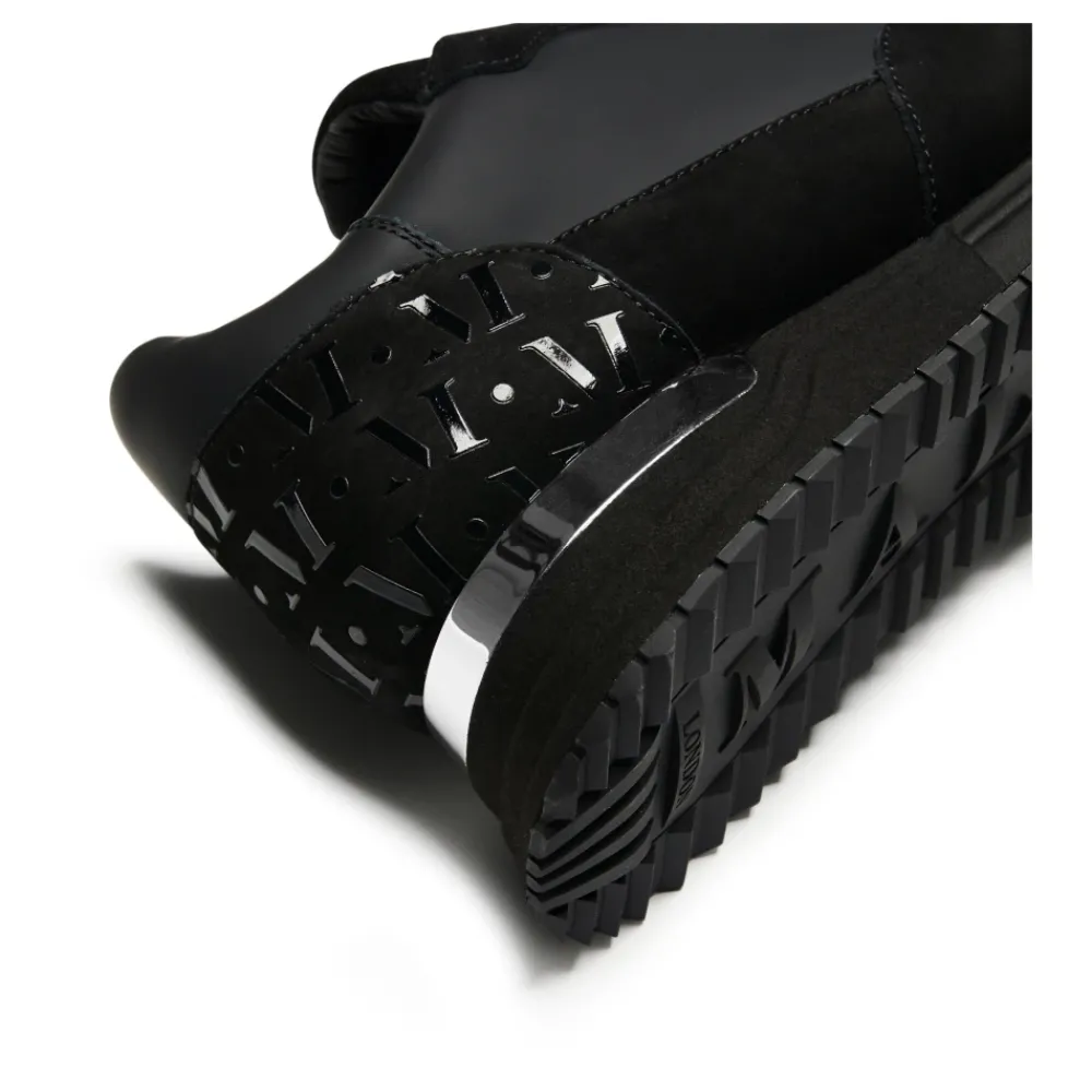 Heren Mallet London Sneakers^e Suède Leren Trainer