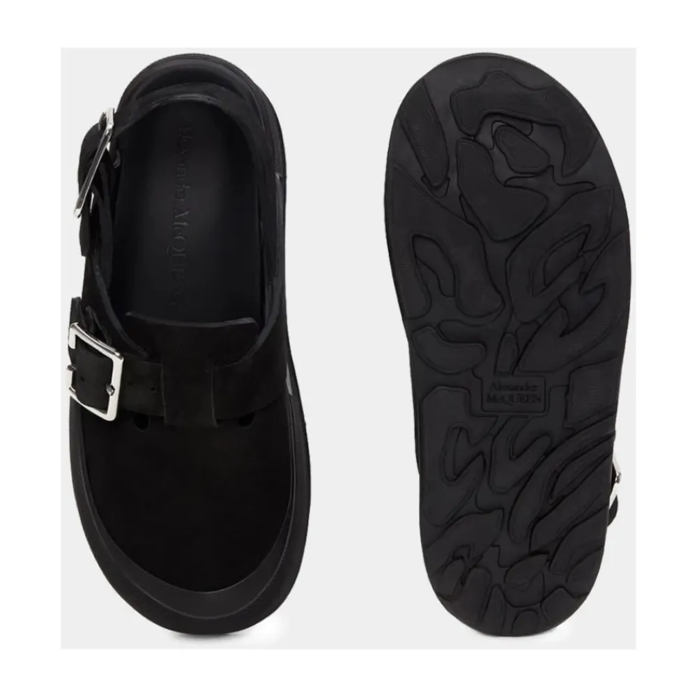 Heren Alexander McQueen Sandalen^e Suède Mount Slick Sandalen