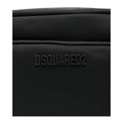 Heren Dsquared2 e Textuur Portemonnee met Schouderband