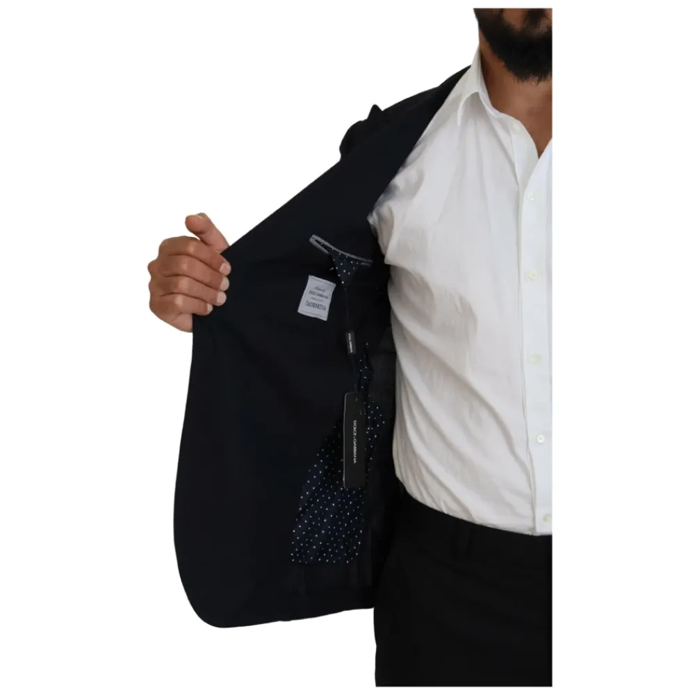 Heren Dolce & Gabbana Kostuums^e Wol Formele Taormina Blazer