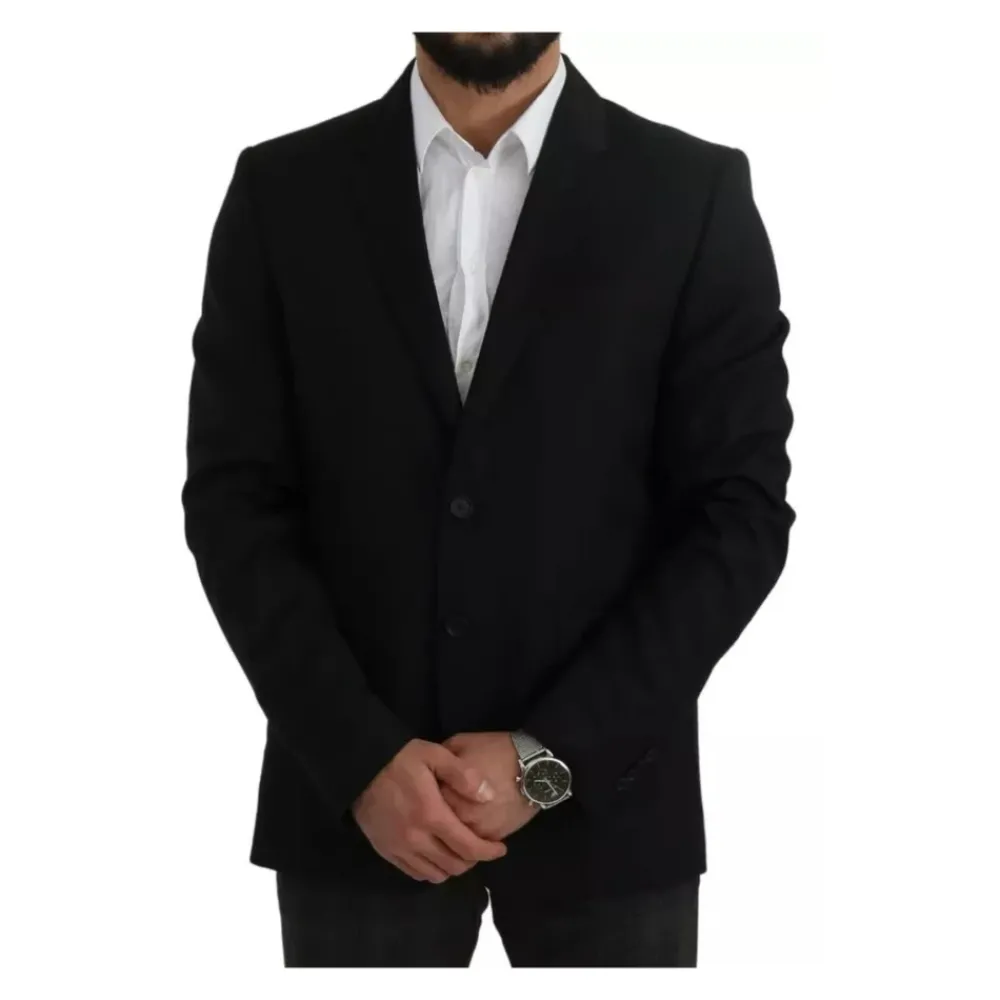 Heren Dolce & Gabbana Kostuums^e Wol Slim Fit Blazer