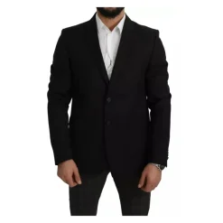 Heren Dolce & Gabbana Kostuums^e Wol Slim Fit Blazer
