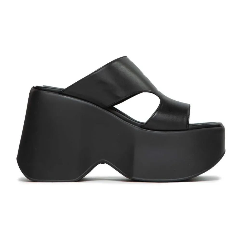 DAMES Vic Matié e Yoko ciabatta met zijopeningen