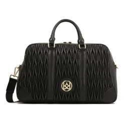 DAMES Kazar e zachte gewatteerde leren reistas