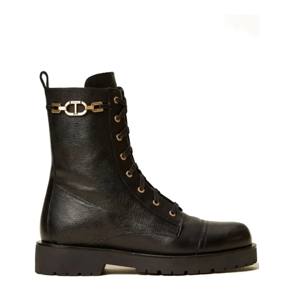 DAMES Twinset e Zijde & Nylon Laarzen