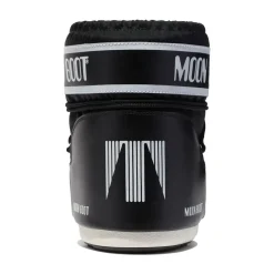 Heren Moon Boot Snowboots^/Wit Gewatteerde Veterschoenen