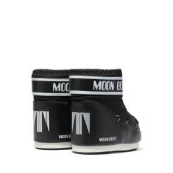 Heren Moon Boot Snowboots^/Wit Gewatteerde Veterschoenen